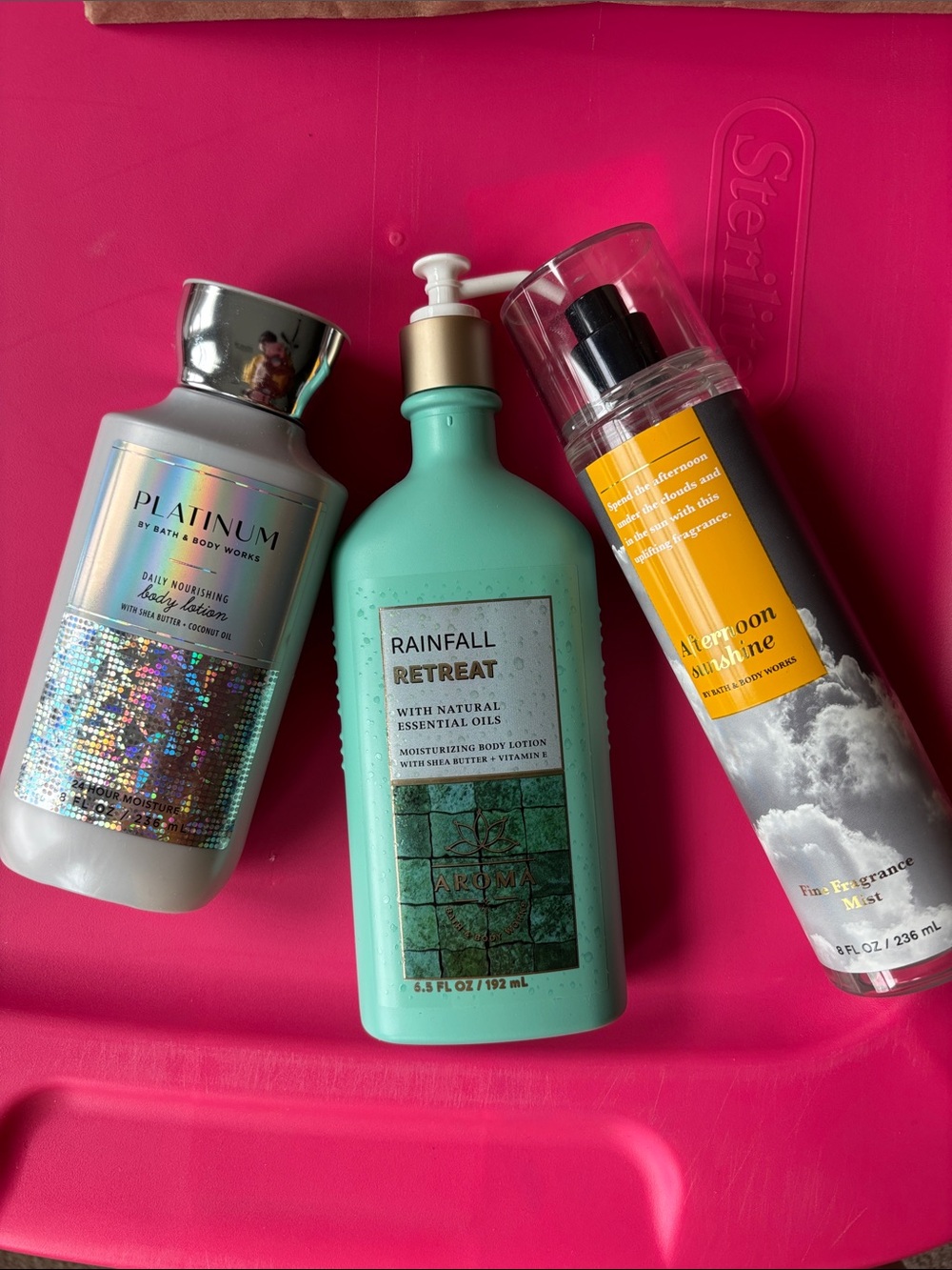 Bath & Body Works Rainfall Retreat Moisturizing Lotion - Seafoam